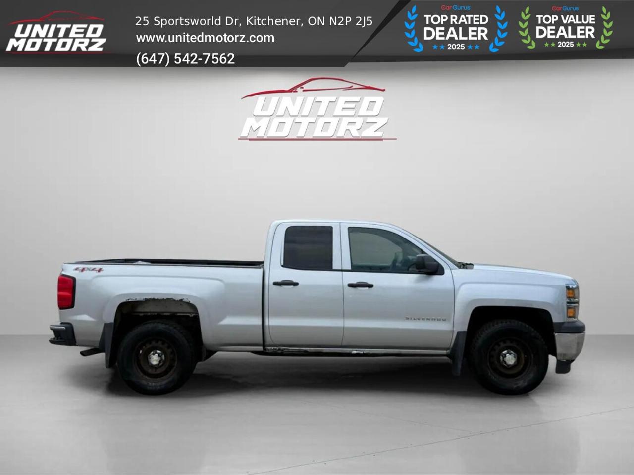 2014 Chevrolet Silverado 1500 4WD DOUBLE CAB STANDARD BOX WORK TRUCK ~AS-IS SPEC Photo