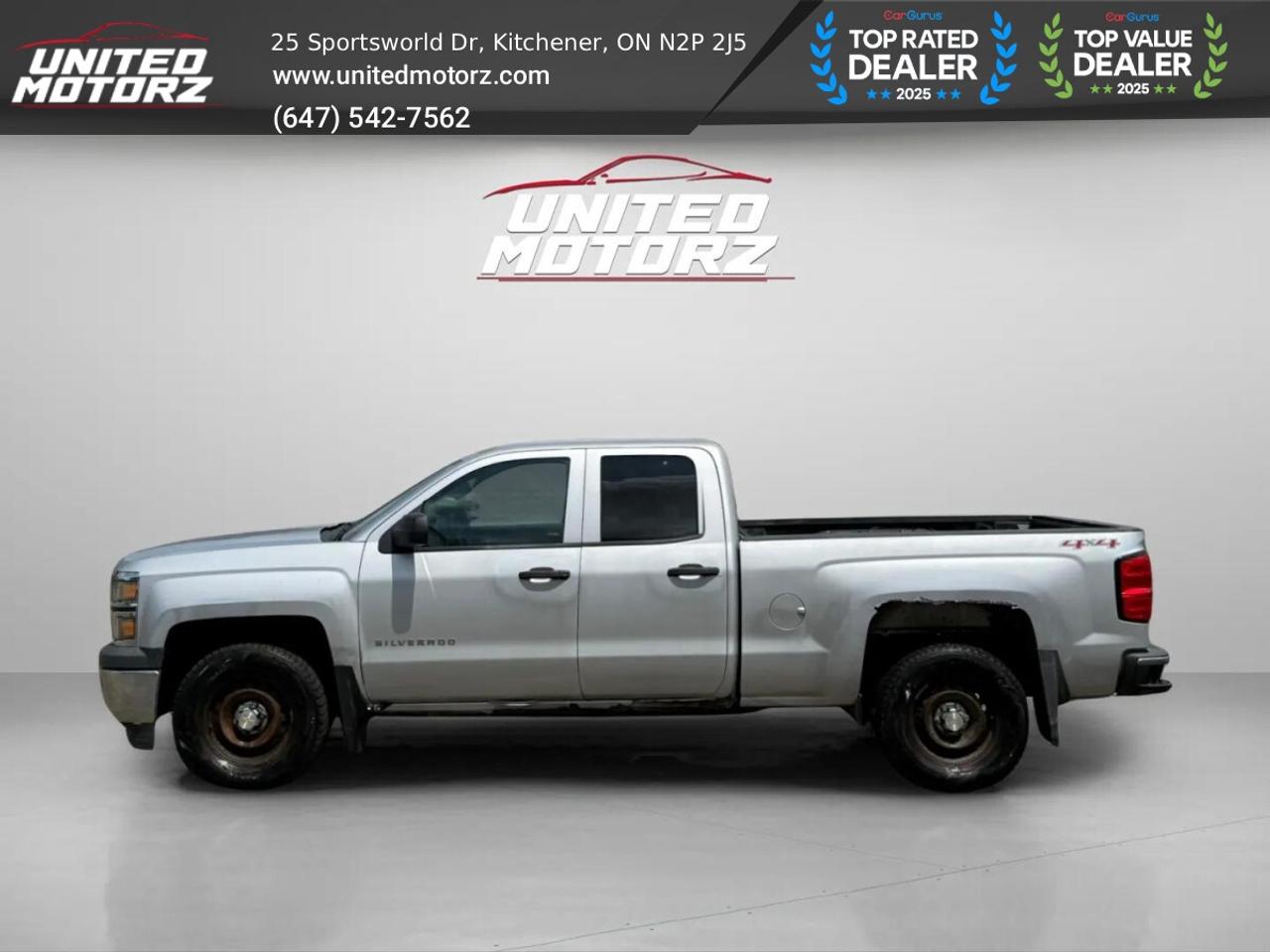 2014 Chevrolet Silverado 1500 4WD DOUBLE CAB STANDARD BOX WORK TRUCK ~AS-IS SPEC Photo