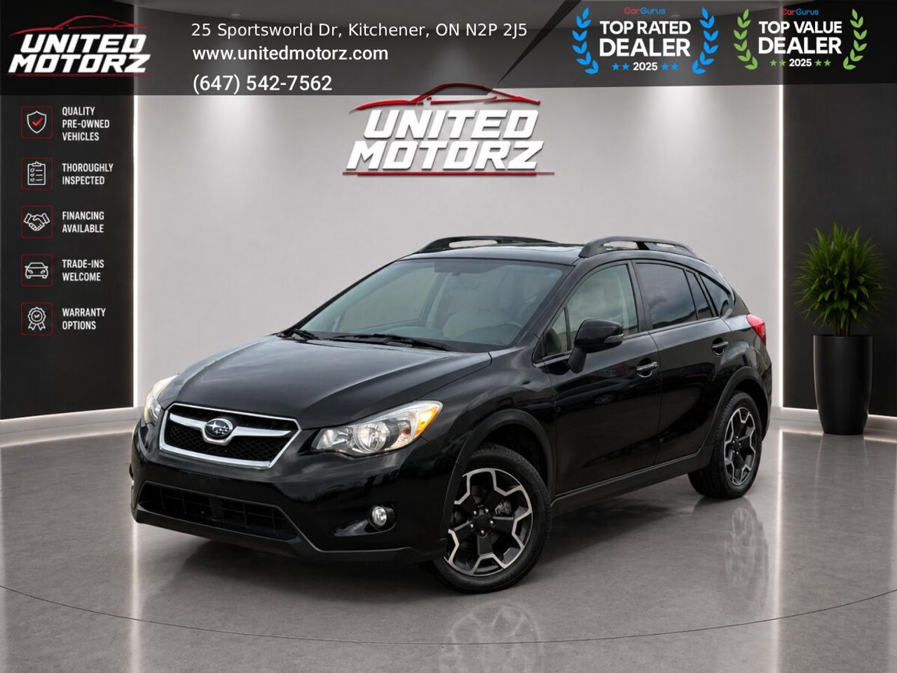 2014 Subaru XV Crosstrek Limited ~SAFETY CERTIFIED~ TAN LEATHER SEATS~ Photo