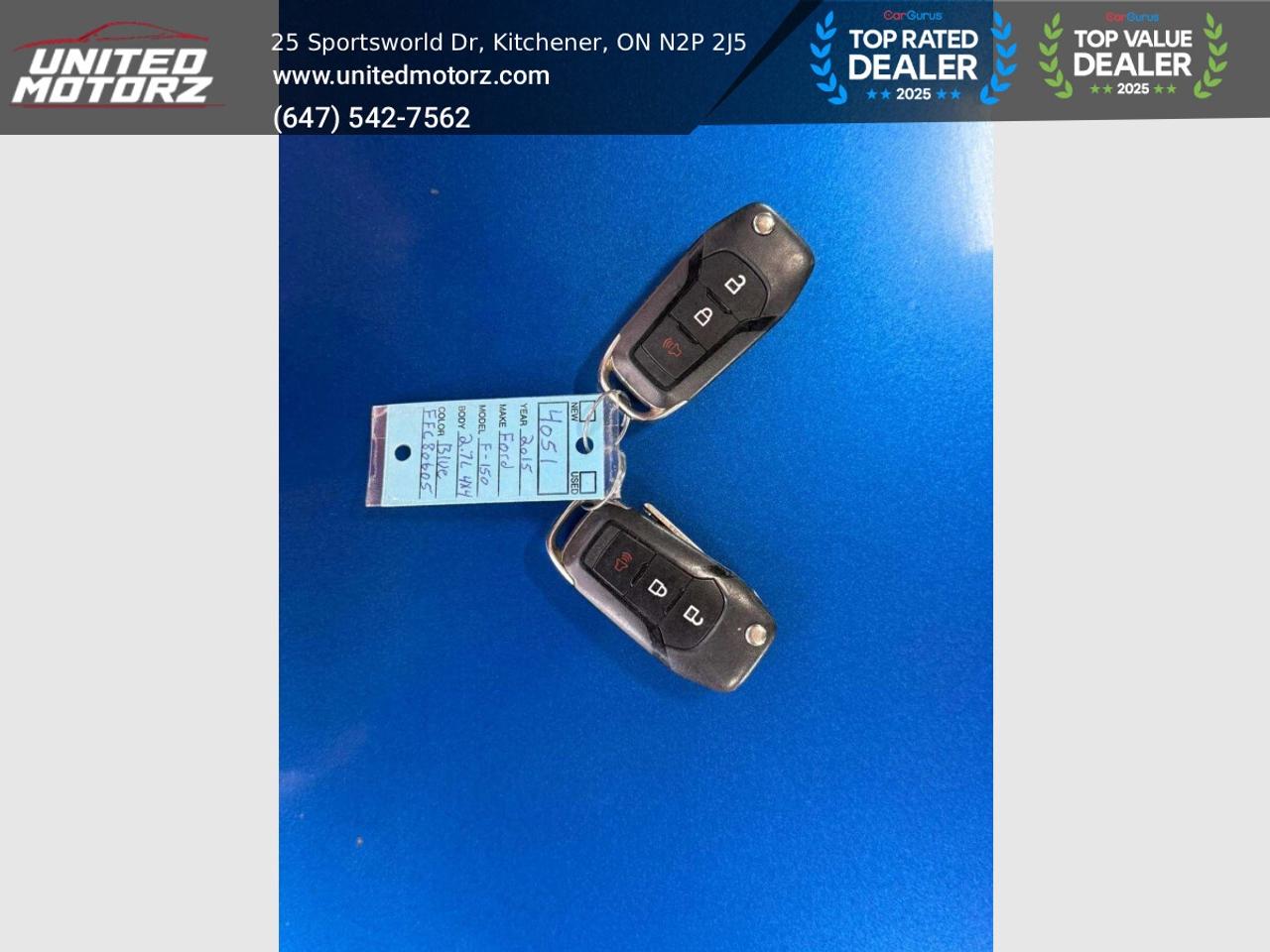 2015 Ford F-150 XLT 4WD SUPER CREW 145" ~AS IS SPECIAL~ NO ACCIDEN Photo