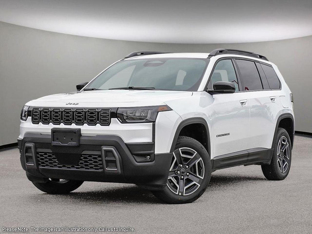 Introducing the 2026 Jeep Cherokee Laredo 4x4 in stunning Bright White with a sleek Black interior. This hybrid powerhouse features a 1.6L I4 EP Turbo Hybrid engine paired with an Electronic Variable Transmission (EVT) for impressive efficiency and smooth performance, backed by a robust 4WD system and advanced driver-selectable drivetrain modes.Equipped with a suite of modern tech  including the Uconnect 5 with a 12.3 touchscreen, 4G LTE Wi-Fi hotspot, SiriusXM with 360L, and keyless push-button start  the Cherokee Laredo keeps you connected and in control. Stay comfortable year-round with heated front seats, dual-zone automatic climate control, and premium all-weather floor mats plus the MOPAR Cargo Area Liner for ultimate durability.Safety is paramount with 9 airbags, adaptive LED lighting, lane departure prevention, forward collision mitigation, and more  ensuring peace of mind on every journey. Whether tackling city streets or off-road trails, the Cherokee Laredos independent suspension, hill start assist, and trailer sway control deliver confident handling.Experience rugged sophistication combined with eco-friendly hybrid technology in the 2026 Jeep Cherokee Laredo 4x4  versatile, efficient, and ready for your next adventure. Visit Aurora Dodge today to test drive this exceptional SUV!PRICING ADVERTISED IS REFLECTING THE CASH INCENTIVE AND CANNOT BE STACKED WITHLOW-RATEFINANCING, PRICING ADVERTISED CAN BE FINANCED. REACH OUT TO THE SALES TEAM TO GET YOUR QUOTE TAILORED TO HOW YOU WOULD LIKE TO BUYCALL AURORA DODGE NOW AT867-873-4222