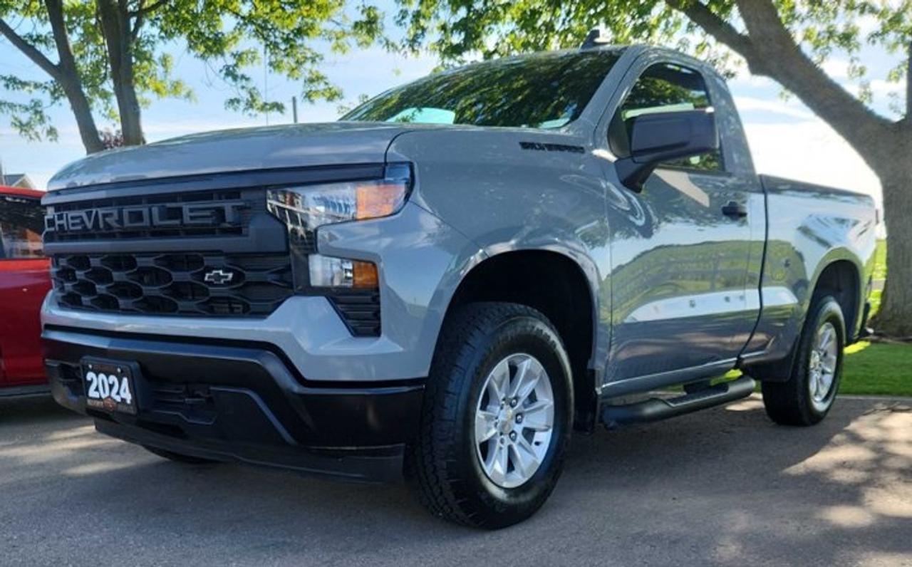 Used 2024 Chevrolet Silverado 1500 Work Truck 4WD Reg Cab Short BOX | 17