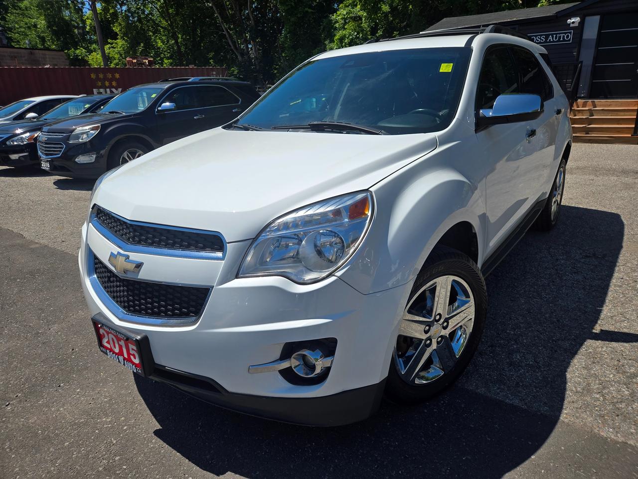 <p>***LOADED***EXCELLENT CONDITION WHITE ON BROWN LEATHER CHEVROLET SPORTS-UTILITY VEHICLE W/ GOOD MILEAGE, EQUIPPED W/ THE EVER RELIABLE 6 CYLINDER 3.6L VVT ENGINE, LOADED W/ ALL-WHEEL DRIVE PACKAGE, REAR-VIEW CAMERA W/ PARK ASSIST SENSORS, FORWARD COLLISION WARNING SYSTEM, BLIND SPOT MONITORING SYSTEM, LANE DEPARTURE SYSTEM, GPS NAVIGATION, UPGRADED PIONEER PREMIUM SOUND SYSTEM, POWER MOONROOF, ON-STAR ASSIST, POWER LIFTGATE, AUTOMATIC HEADLIGHTS, POWER/HEATED/LEATHER SEATS, FACTORY REMOTE CAR START, TINTED WINDOWS, POWER SIDE VIEW MIRRORS, BLUETOOTH CONNECTION, CRUISE CONTROL, KEYLESS ENTRY, POWER LOCKS/WINDOWS, AIR CONDITIONING, AM/FM/XM/CD RADIO, CERTIFIED W/ WARRANTIES AND MUCH MORE!***This vehicle comes certified with all-in pricing excluding HST tax and licensing. Also included is a complimentary 36 days complete coverage safety. Please visit <a class=rich-text-link href=http://www.bossauto.ca/ target=_blank rel=noopener>www.bossauto.ca</a> for more details!</p>
