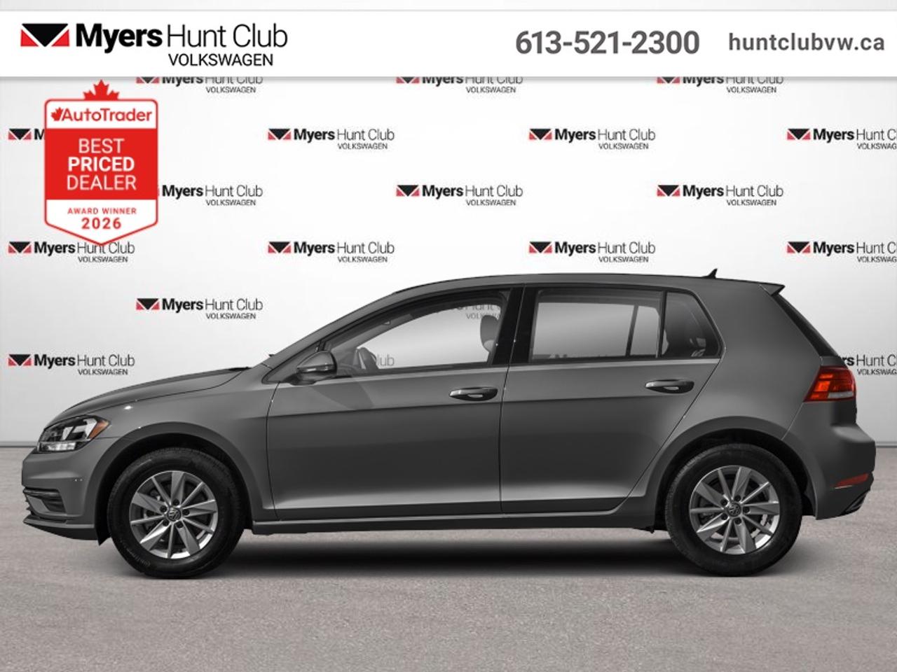 Used 2018 Volkswagen Golf Trendline 3-door  - Aluminum Wheels for sale in Ottawa, ON