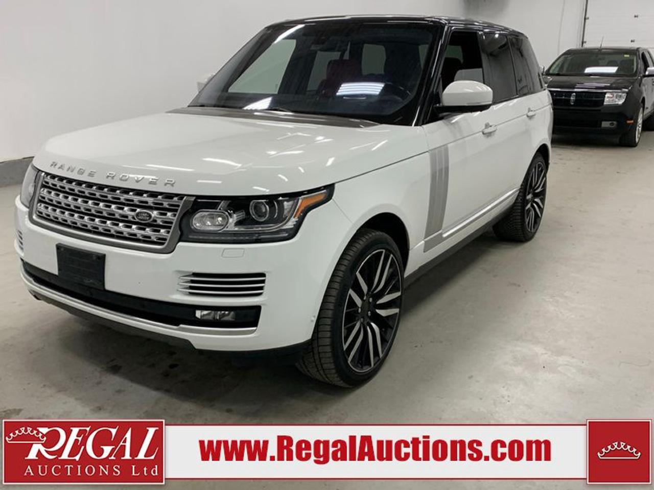 Used 2016 Land Rover Range Rover Autobiography for sale in Calgary, AB