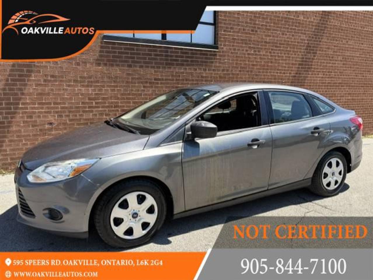 Used 2013 Ford Focus 4DR SDN S for sale in Oakville, ON
