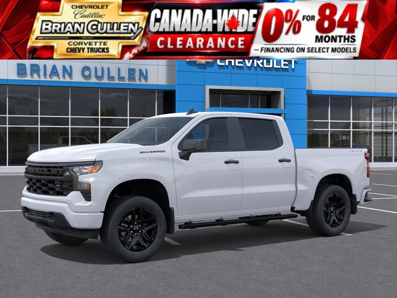 2026 Chevrolet Silverado 1500 Custom Crew Cab Short Box 4-Wheel Drive Custom Photo