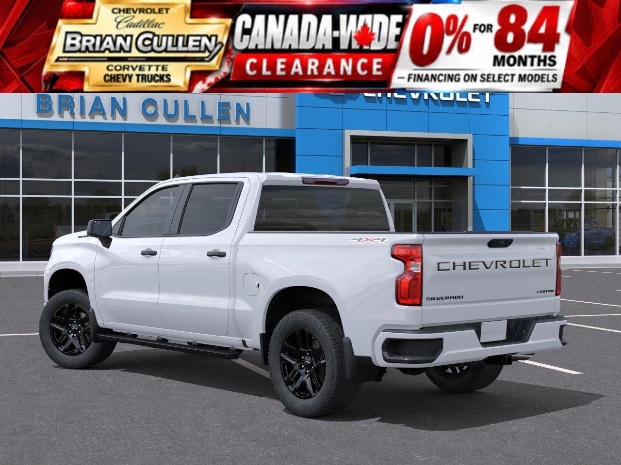 2026 Chevrolet Silverado 1500 Custom Crew Cab Short Box 4-Wheel Drive Custom Photo2