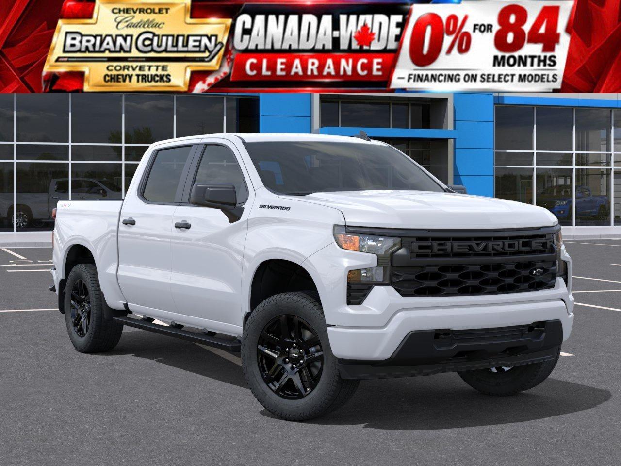 2026 Chevrolet Silverado 1500 Custom Crew Cab Short Box 4-Wheel Drive Custom Photo