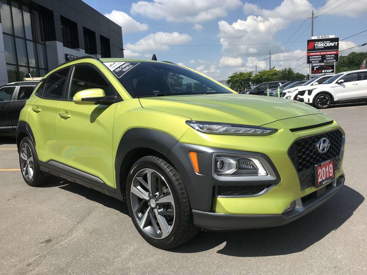 2019 Hyundai KONA Ultimate Pkg.   Clean Carfax   No Accidents Photo