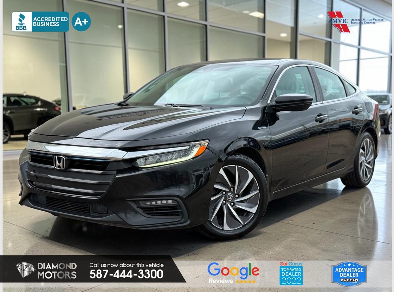 LIMITED TIME at Diamond Motors <br/> CLEARANCE PRICED  PRICED TO MOVE <br/> Drive away with a FREE 1-Year Warranty + low payments included at Listed Price. T&Cs Apply. <br/> <br/> <br/> Now Available: 2019 Honda Insight EX Black has 151,993 KM on it. 1.5L 4 Cylinder Engine engine, Front-Wheel Drive, CVT transmission, 5 Seater passengers, on special price for $18,900.00. <br/> <br/> <br/> BACKUP CAMERA, BLUETOOTH, HEATED SEATS, REMOTE STARTER, LANE ASSIST, ADAPTIVE CRUISE CONTROL, KEYLESS ENTRY, PUSH START, PARKING SENSORS, DUAL CLIMATE CONTROL AND MUCH MORE!!!!! <br/> <br/> <br/> Book your appointment today for Test Drive. We offer contactless Test drives & Virtual Walkarounds. Stock Number: 261145 <br/> Disclosure: This vehicle was previously registered in BC, MB. Vehicle has passed all required inspections in Alberta. <br/> The vehicle was in need of repairs as a result of an incident or collision that cost more than $3,000 including parts and labour. <br/> At Diamond Motors, we are dedicated to providing you with an outstanding car-buying experience, offering quality pre-owned vehicles at prices that fit your budget. Our transparent and honest approach means you can expect straightforward guidance without any high-pressure sales tactics. We believe in building lasting relationships with our customers by offering personalized service tailored to your needs. From the moment you step onto our lot, our team is here to support you every step of the way, ensuring you leave confident in your decision. Trust, integrity, and customer satisfaction are the foundation of everything we do. <br/> <br/> <br/> Why Choose Diamond Motors?<br/> <br/> Certified Pre-Owned Vehicles <br/> Family Owned & Operated <br/> 100+ Vehicles in Stock <br/> Finance & Extended Warranty Available <br/> Transparent Pricing <br/> Inspection & Carfax Provided <br/> No-Pressure Buying Experience <br/> Full Disclosure Guaranteed <br/> Top Google Rated Dealership <br/> Trade-Ins Welcome <br/> AMVIC Licensed & BBB Accredited <br/> CarGurus Top-Rated Dealer (2022 & 2024) <br/> <br/> <br/> Phone to schedule an appointment @ 587-444-3300 or simply browse our inventory online www.diamondmotors.ca or come and see us at our location at <br/> 3403 93 street NW, Edmonton, T6E 6A4 <br/> <br/> <br/> To view the rest of our inventory: <br/> www.diamondmotors.ca/inventory <br/> <br/> <br/> This dealership provides all required disclosures in accordance with AMVIC regulations. A completed Mechanical Fitness Assessment and its associated inspection work order will be supplied with every vehicle. A Carfax (or equivalent) vehicle history report will also be provided, including available information on previous damage, accident history, stolen or salvage status, and jurisdictional records. <br/> Customers are encouraged to review all vehicle features, options, and equipment for accuracy prior to purchase. <br/>
