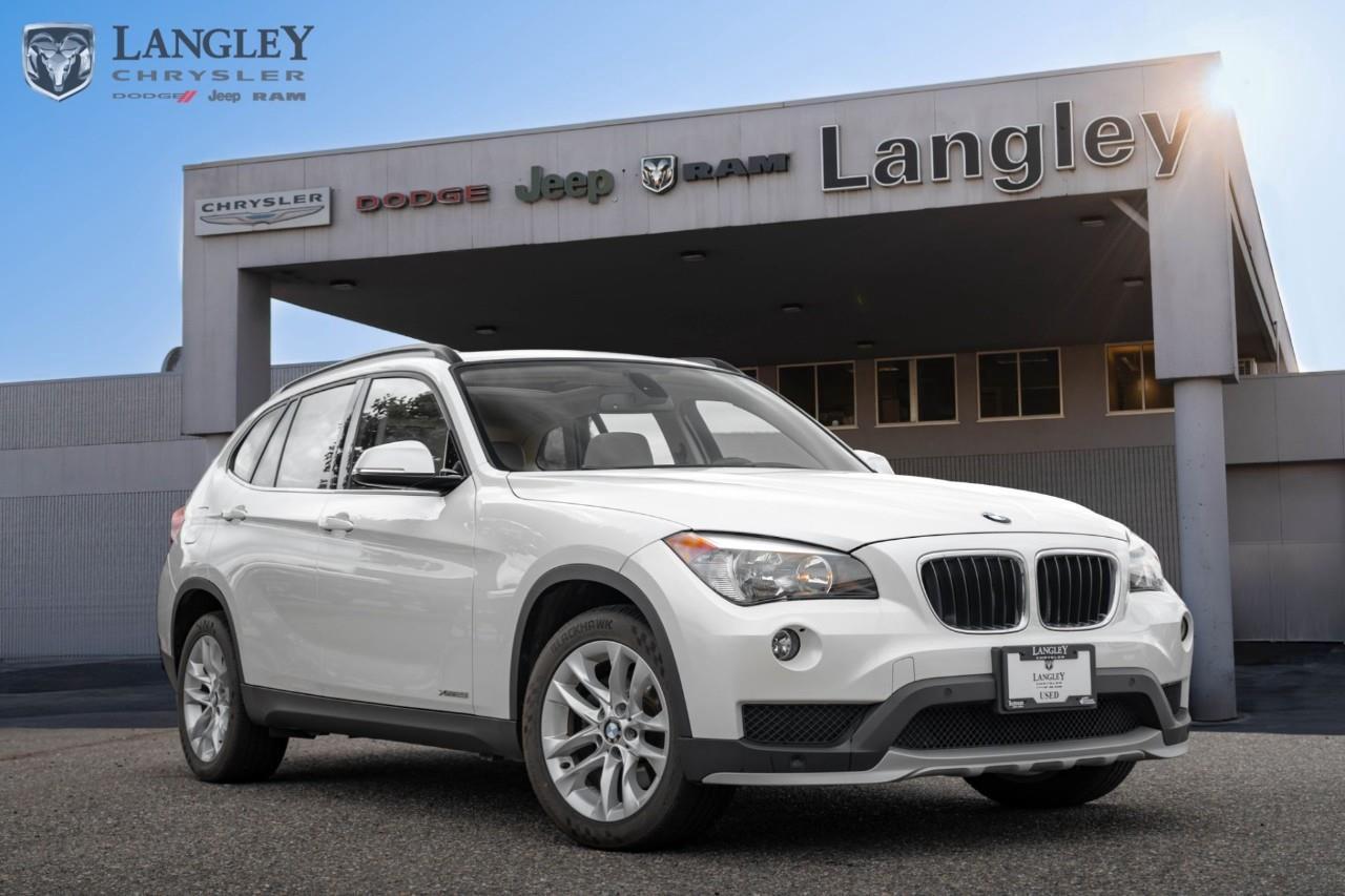 <p><strong>2015 BMW X1 xDrive28i</strong></p><p>This agile and premium compact crossover offers a dynamic driving experience paired with the confidence of intelligent all-wheel-drive capability.</p><ul><li><p>Engine: 2.0L Turbo I-4 (240 hp, 260 lb-ft torque)</p></li><li><p>Drivetrain: xDrive All-Wheel Drive</p></li><li><p>Transmission: 8-speed automatic</p></li><li><p>0-100 km/h: 6.5 seconds</p></li><li><p>Cargo Capacity: 1,350 liters with seats folded</p></li></ul><p>Come book a test drive at Langley Chrysler, conveniently located in Langley, British Columbia.</p>

<p>*All prices plus applicable taxes, applicable environmental recovery charges, documentation of $599 and full tank of fuel surcharge of $76 if a full tank is chosen. <br />Other protection items available that are not included in the above price:<br />Tire & Rim Protection and Key fob insurance starting from $599<br />Service contracts (extended warranties) for coverage up to 7 years and 200,000 kms starting from $599<br />Custom vehicle accessory packages, mudflaps and deflectors, tire and rim packages, lift kits, exhaust kits and tonneau covers, canopies and much more that can be added to your payment at time of purchase<br />Undercoating, rust modules, and full protection packages starting from $199<br />Financing Fee of $500 when applicable<br />Flexible life, disability and critical illness insurances to protect portions of or the entire length of vehicle loan</p>