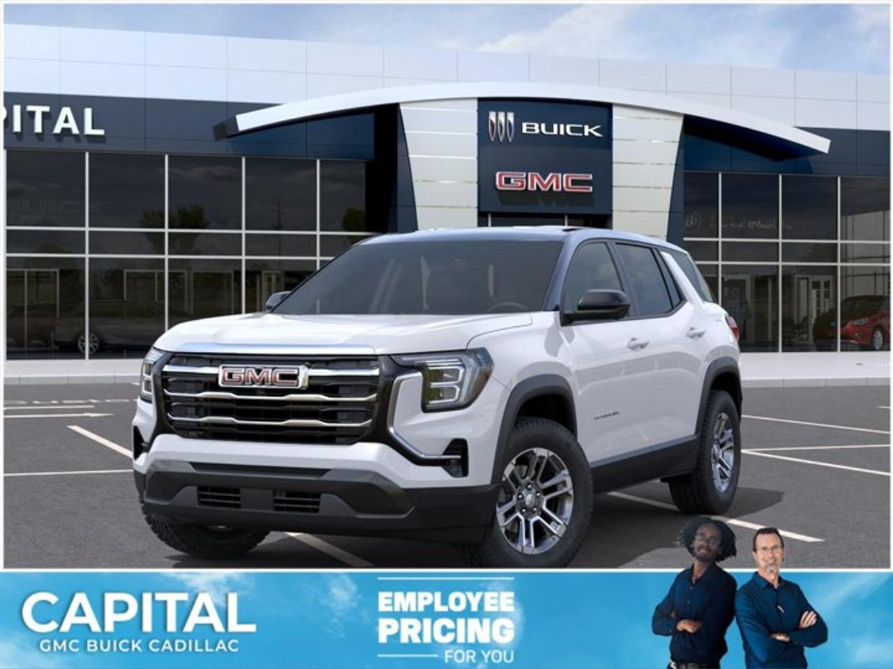 This 2026 GMC Terrain in Summit White is equipped with AWD and Turbocharged Gas I4 1.5L/-TBD- engine.Check out this vehicles pictures, features, options and specs, and let us know if you have any questions. Helping find the perfect vehicle FOR YOU is our only priority.P.S...Sometimes texting is easier. Text (or call) 306-801-9090 for fast answers at your fingertips!Dealer License #914248Disclaimer: All prices are plus taxes & fees. See dealer for Details. Dealer Permit # 914248 See dealer for Details.