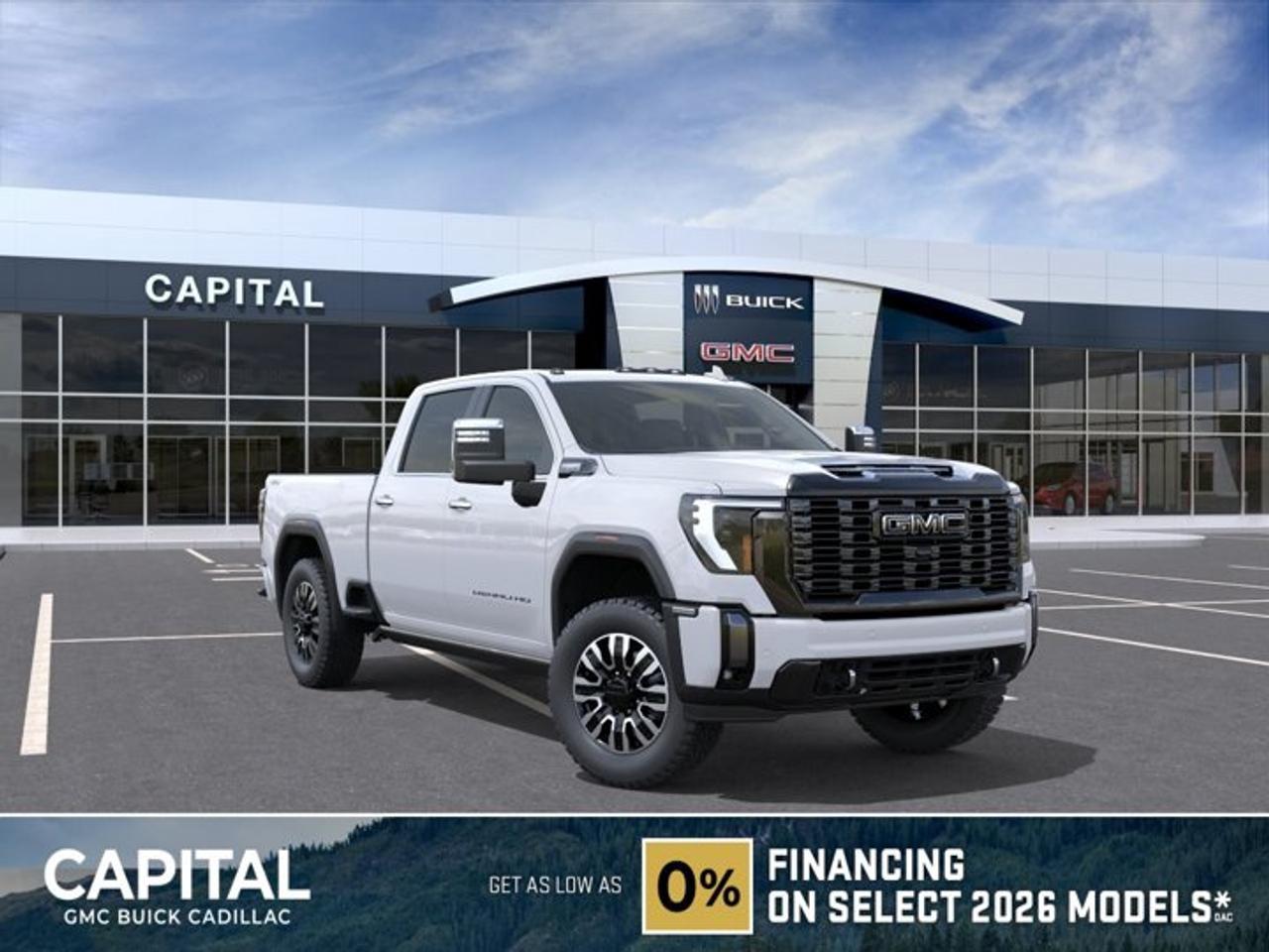 This 2026 GMC Sierra 2500HD in Summit White is equipped with 4WD and Turbocharged Diesel V8 6.6L/ engine.Check out this vehicles pictures, features, options and specs, and let us know if you have any questions. Helping find the perfect vehicle FOR YOU is our only priority.P.S...Sometimes texting is easier. Text (or call) 306-801-9090 for fast answers at your fingertips!Dealer License #914248Disclaimer: All prices are plus taxes & fees. See dealer for Details. Dealer Permit # 914248 See dealer for Details.