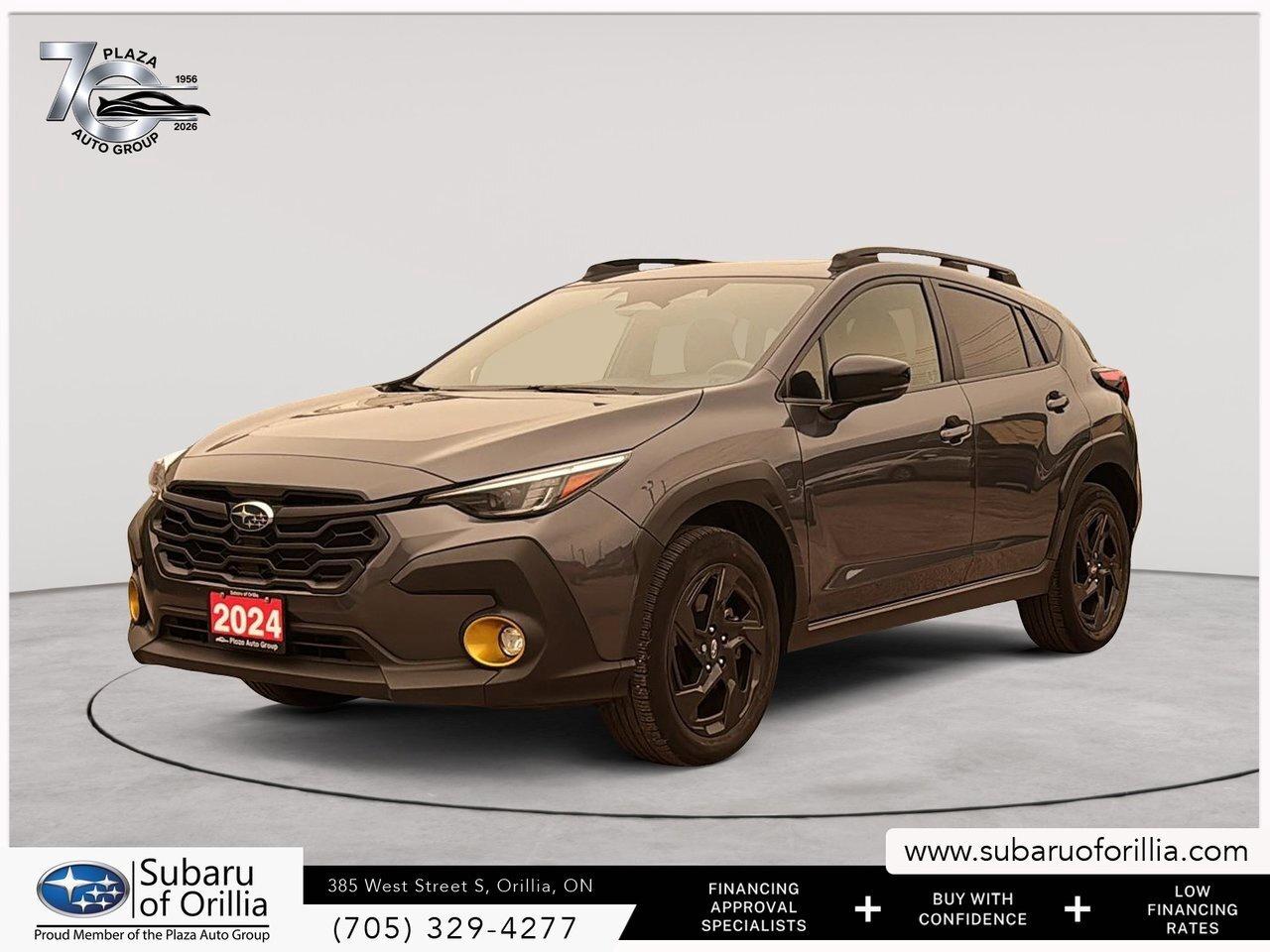 Used 2024 Subaru Crosstrek ONYX   CLEAN CARFAX   SUNROOF   ADAPTIVE CRUISE CO for sale in Orillia, ON