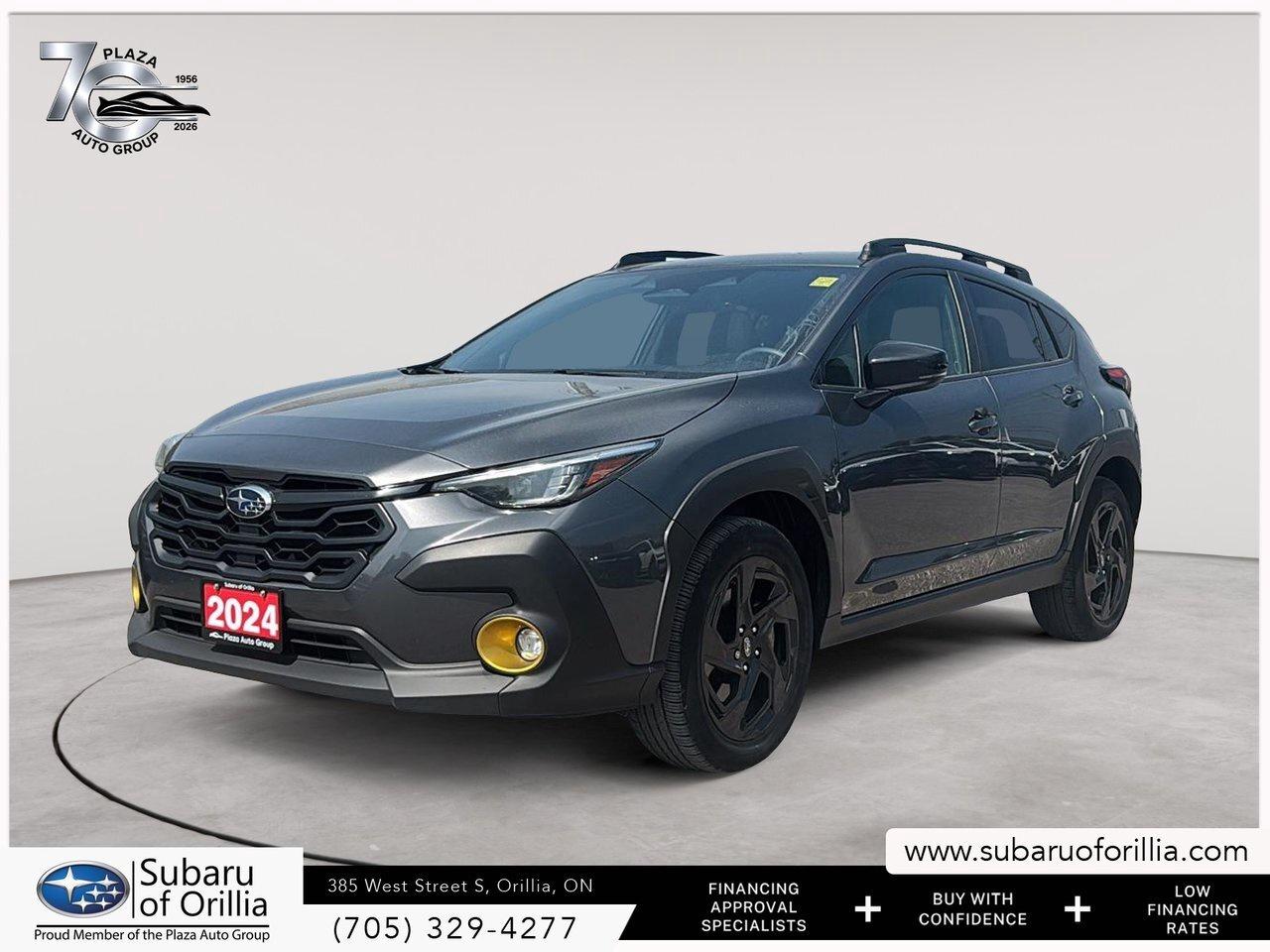 Used 2024 Subaru Crosstrek ONYX   CLEAN CARFAX   SUNROOF   ADAPTIVE CRUISE CO for sale in Orillia, ON
