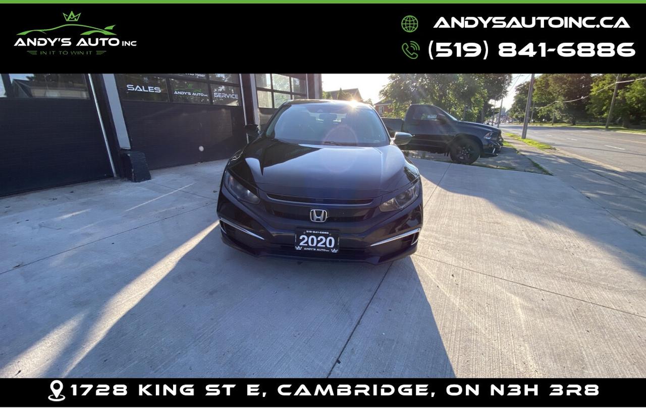 2020 Honda CIVIC LX ! AUTO ! NO ACCIDENTS ! HEATED SEATS ! CA LX AUTO ! NO ACCIDENTS ! HEATED SEATS ! CAR PLAY Photo