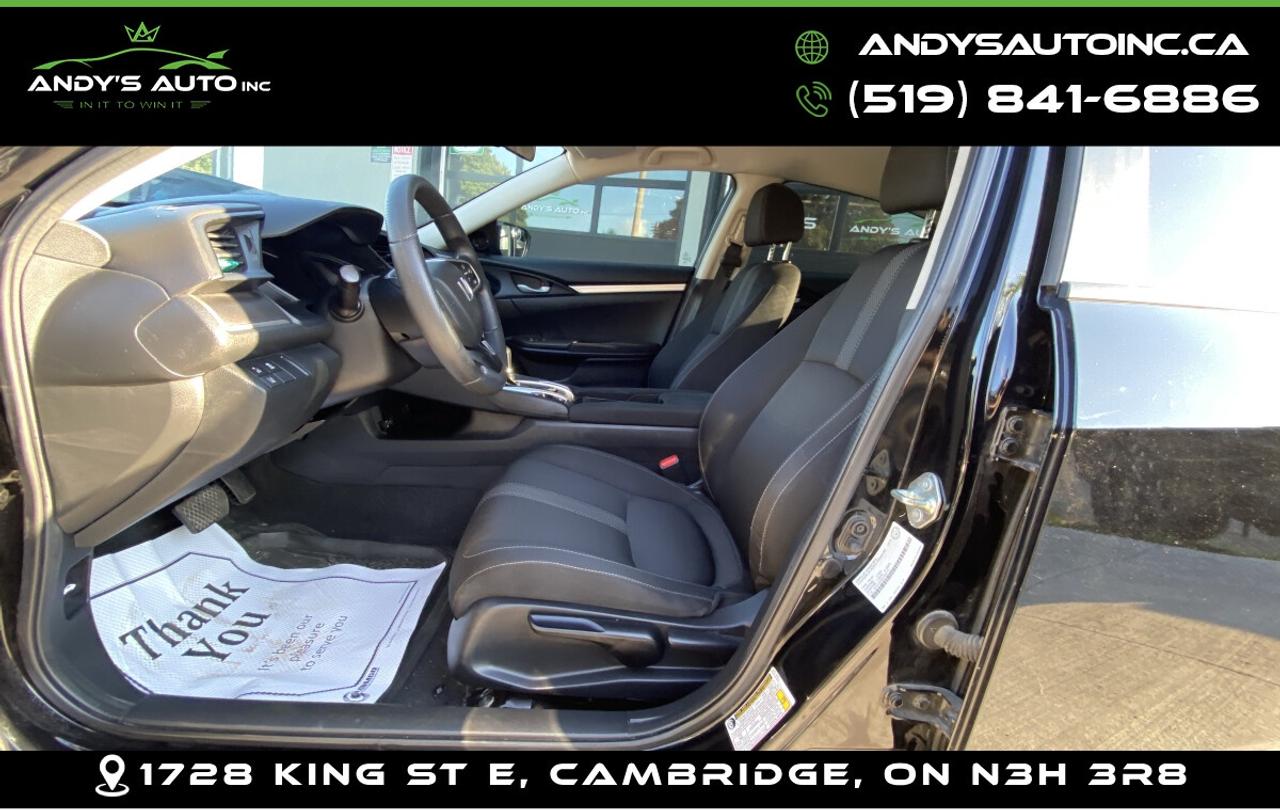2020 Honda CIVIC LX ! AUTO ! NO ACCIDENTS ! HEATED SEATS ! CA LX AUTO ! NO ACCIDENTS ! HEATED SEATS ! CAR PLAY Photo