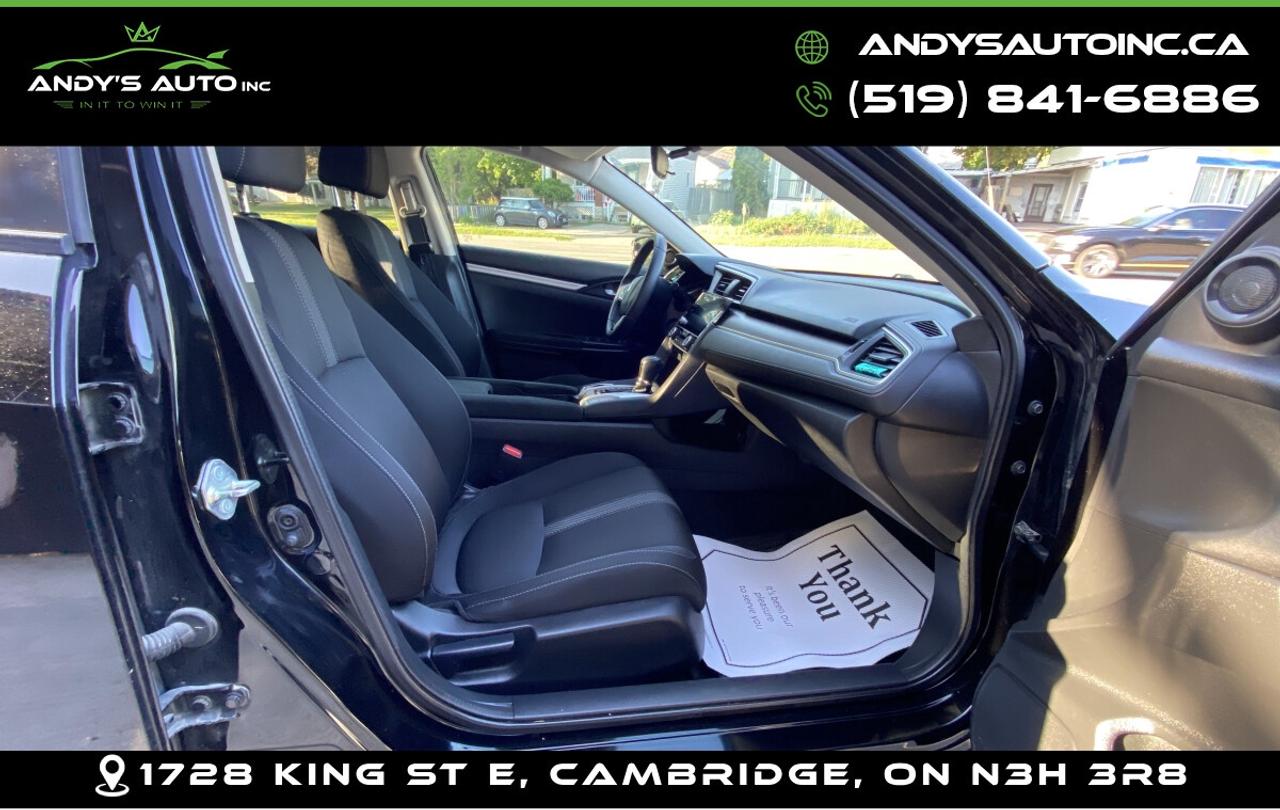 2020 Honda CIVIC LX ! AUTO ! NO ACCIDENTS ! HEATED SEATS ! CA LX AUTO ! NO ACCIDENTS ! HEATED SEATS ! CAR PLAY Photo