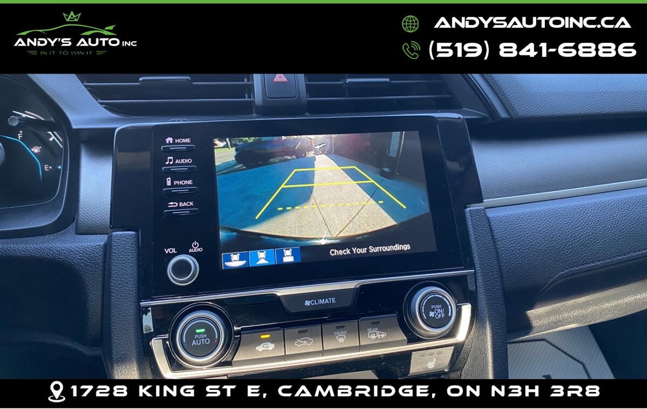 2020 Honda CIVIC LX ! AUTO ! NO ACCIDENTS ! HEATED SEATS ! CA LX AUTO ! NO ACCIDENTS ! HEATED SEATS ! CAR PLAY Photo