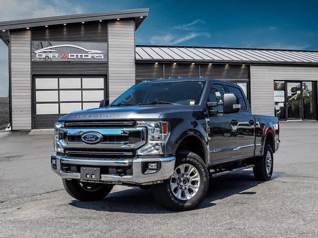 Carbonized Gray 2022 Ford F-350 Super Duty Pickup Truck Four-Wheel Drive Automatic