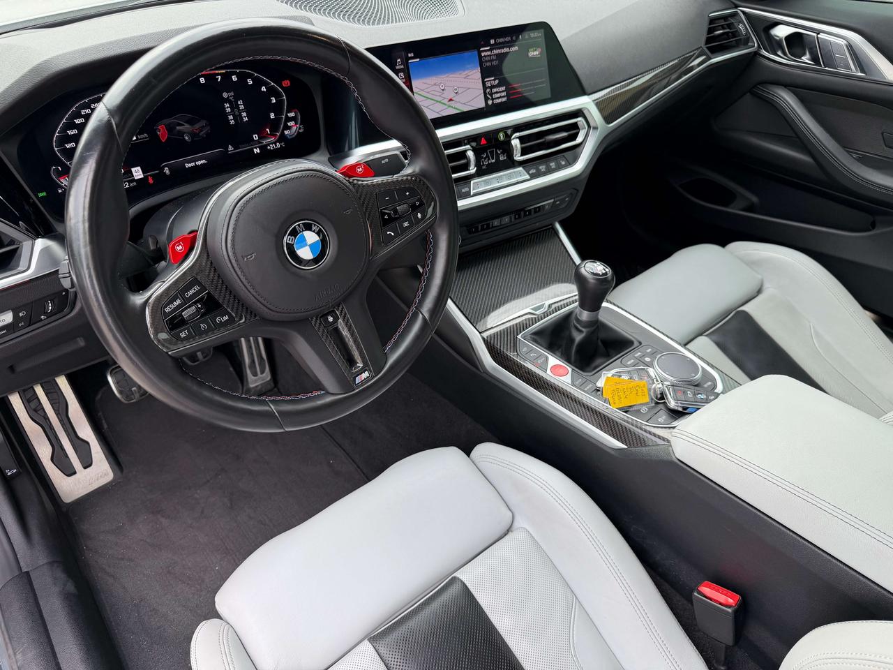 2023 BMW M4 RWD 6 SPEED 1 OWNER CLEAN CARFAX FULL SERVICE HIST Photo