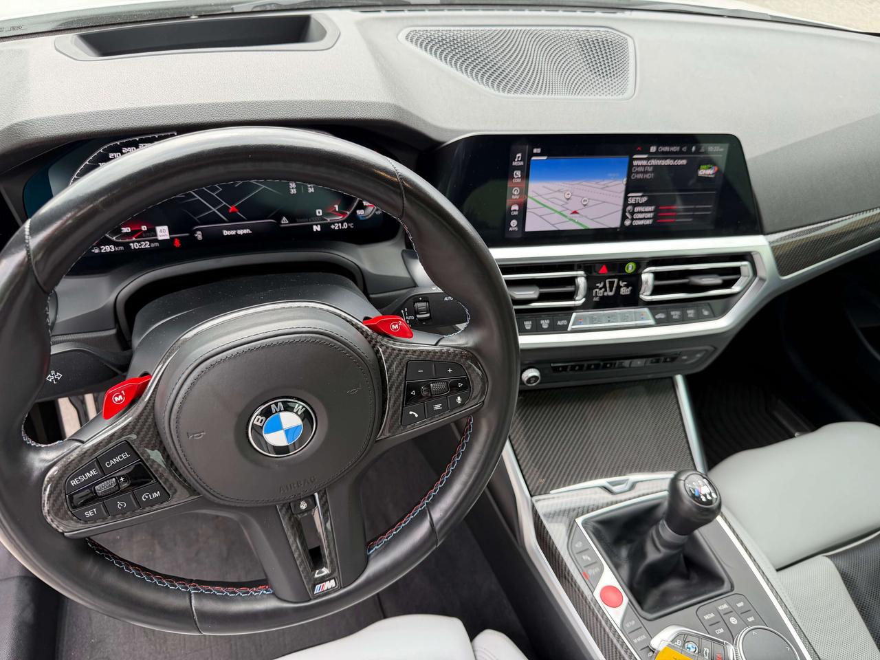 2023 BMW M4 RWD 6 SPEED 1 OWNER CLEAN CARFAX FULL SERVICE HIST Photo