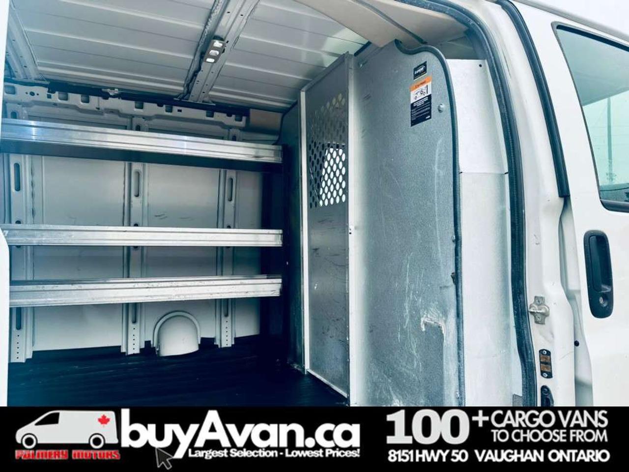 2021 Chevrolet Express 2500 Racks Shelves Divider *NO EXTRA FEES* Photo