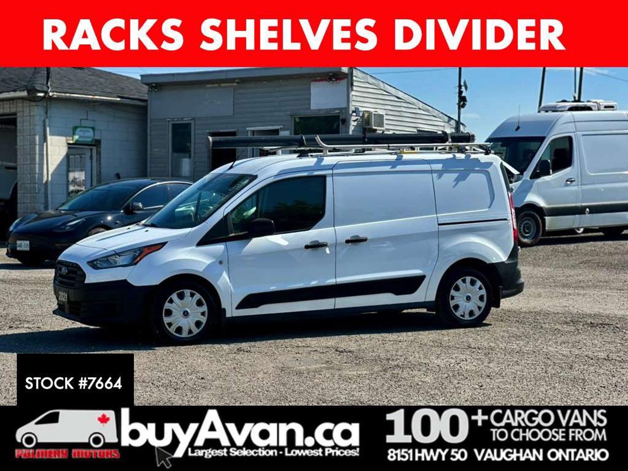2021 Ford Transit Connect XL Racks Divider Shelves *SAFETY INCLUDED* Photo