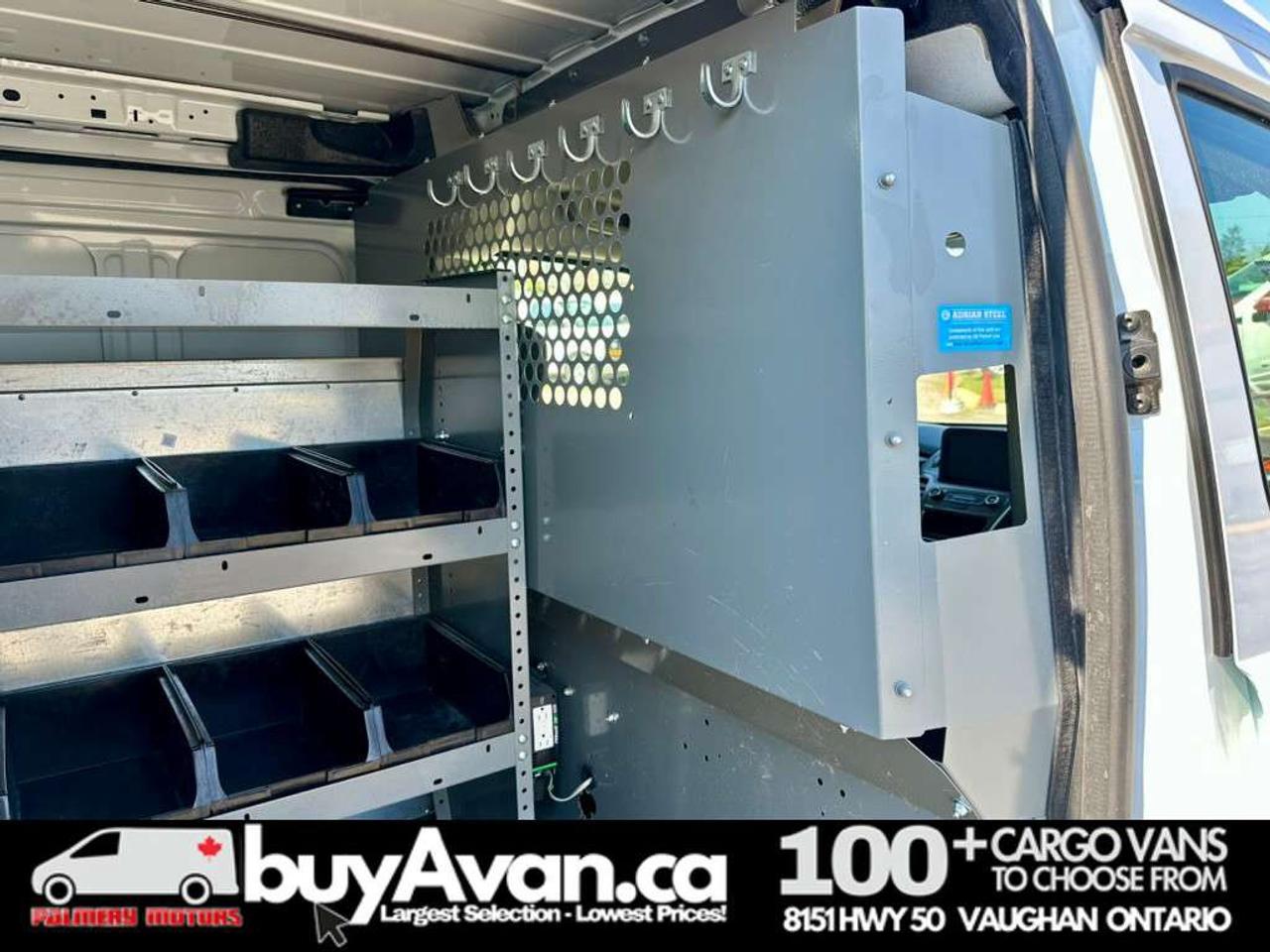 2021 Ford Transit Connect XL Racks Divider Shelves *SAFETY INCLUDED* Photo