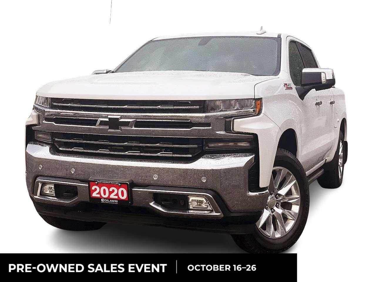 2020 Chevrolet Silverado 1500 Crew Cab 4x4 Duromax 3L Diesel   Leather seats   S Photo0