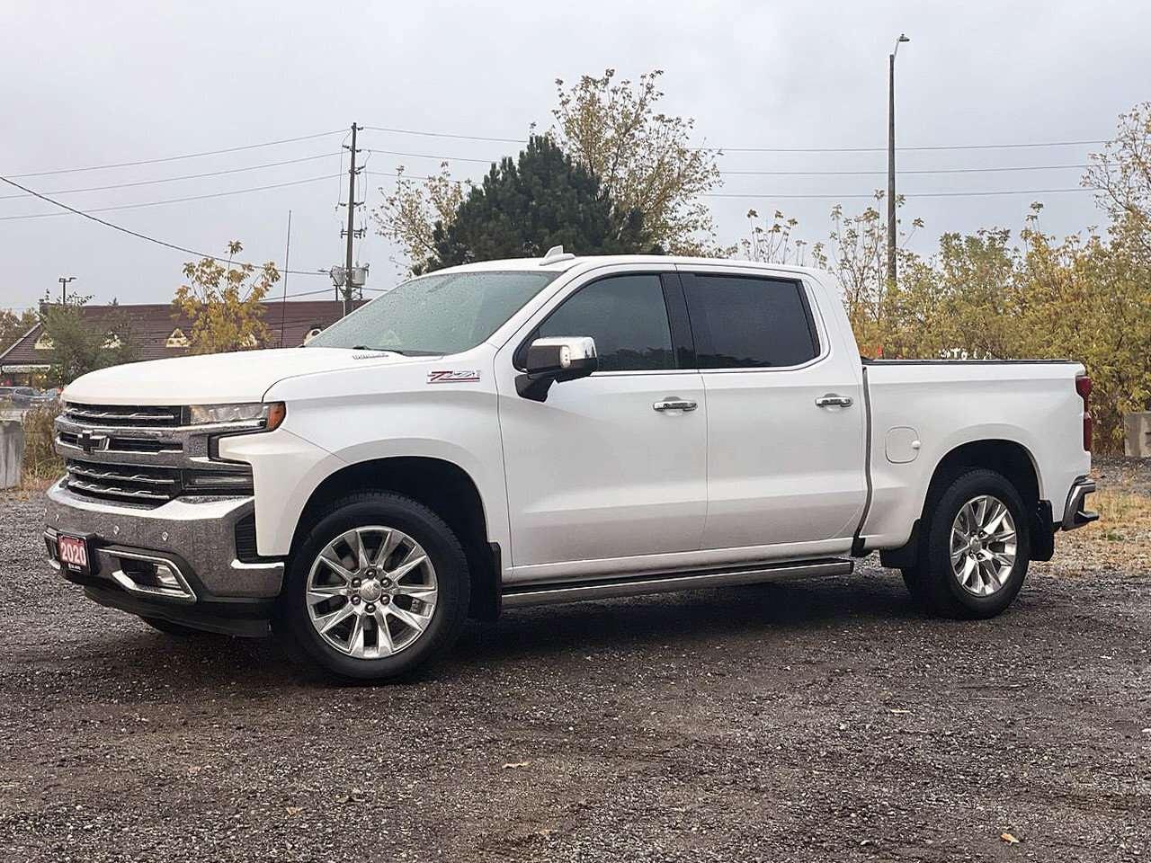 2020 Chevrolet Silverado 1500 Crew Cab 4x4 Duromax 3L Diesel   Leather seats   S Photo