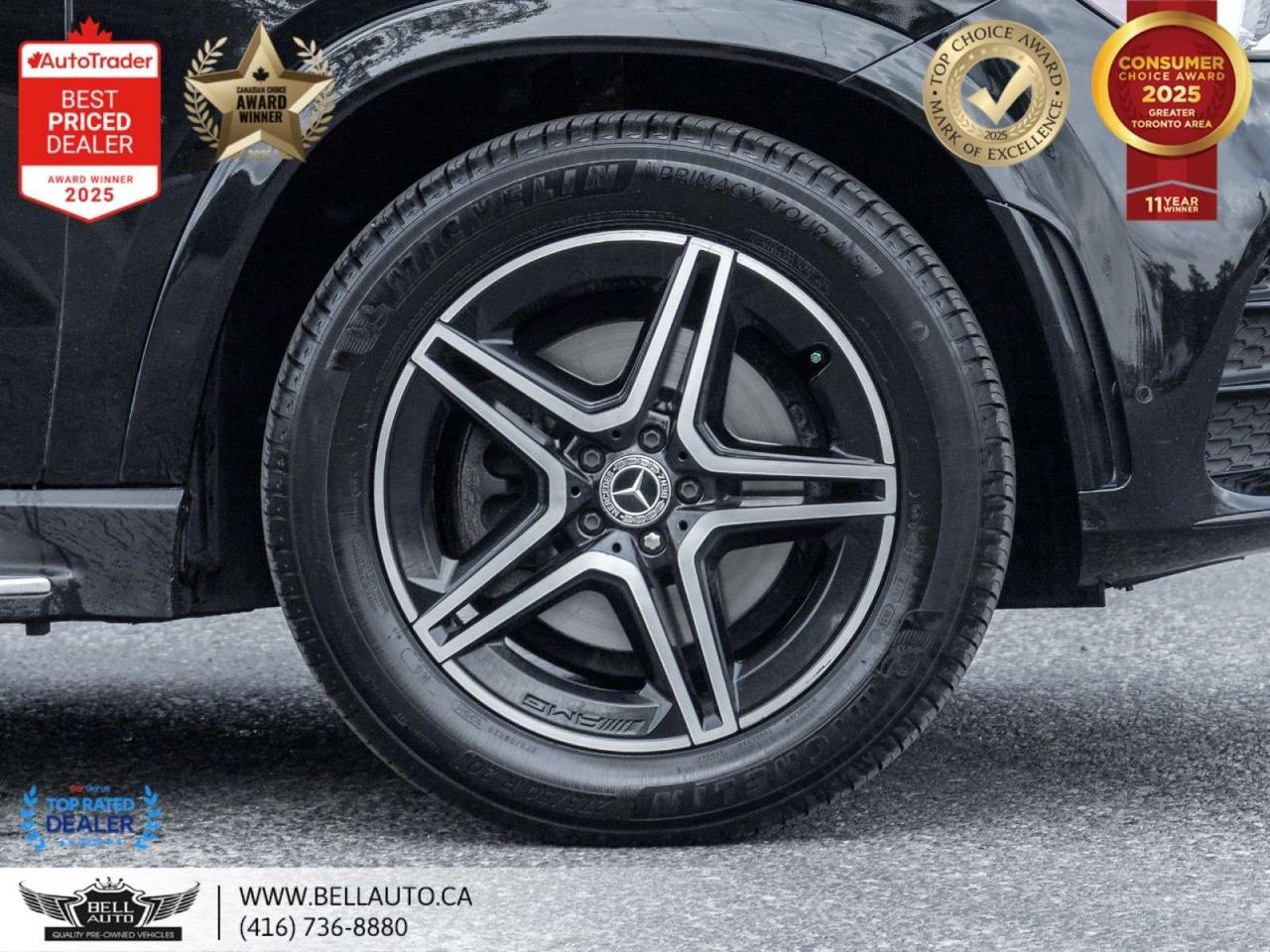 2021 Mercedes-Benz GLE 350   AMGPKG   NIGHTPKG   PRMPKG   RNNGBRDS   TRLHTCH   NOACCIDENT Photo