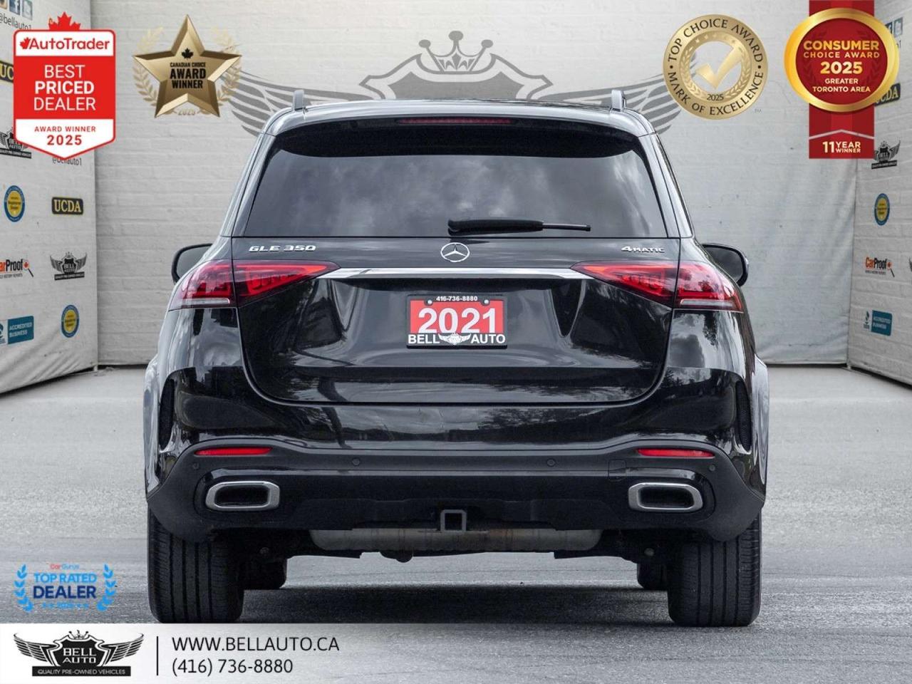 2021 Mercedes-Benz GLE 350   AMGPKG   NIGHTPKG   PRMPKG   RNNGBRDS   TRLHTCH   NOACCIDENT Photo