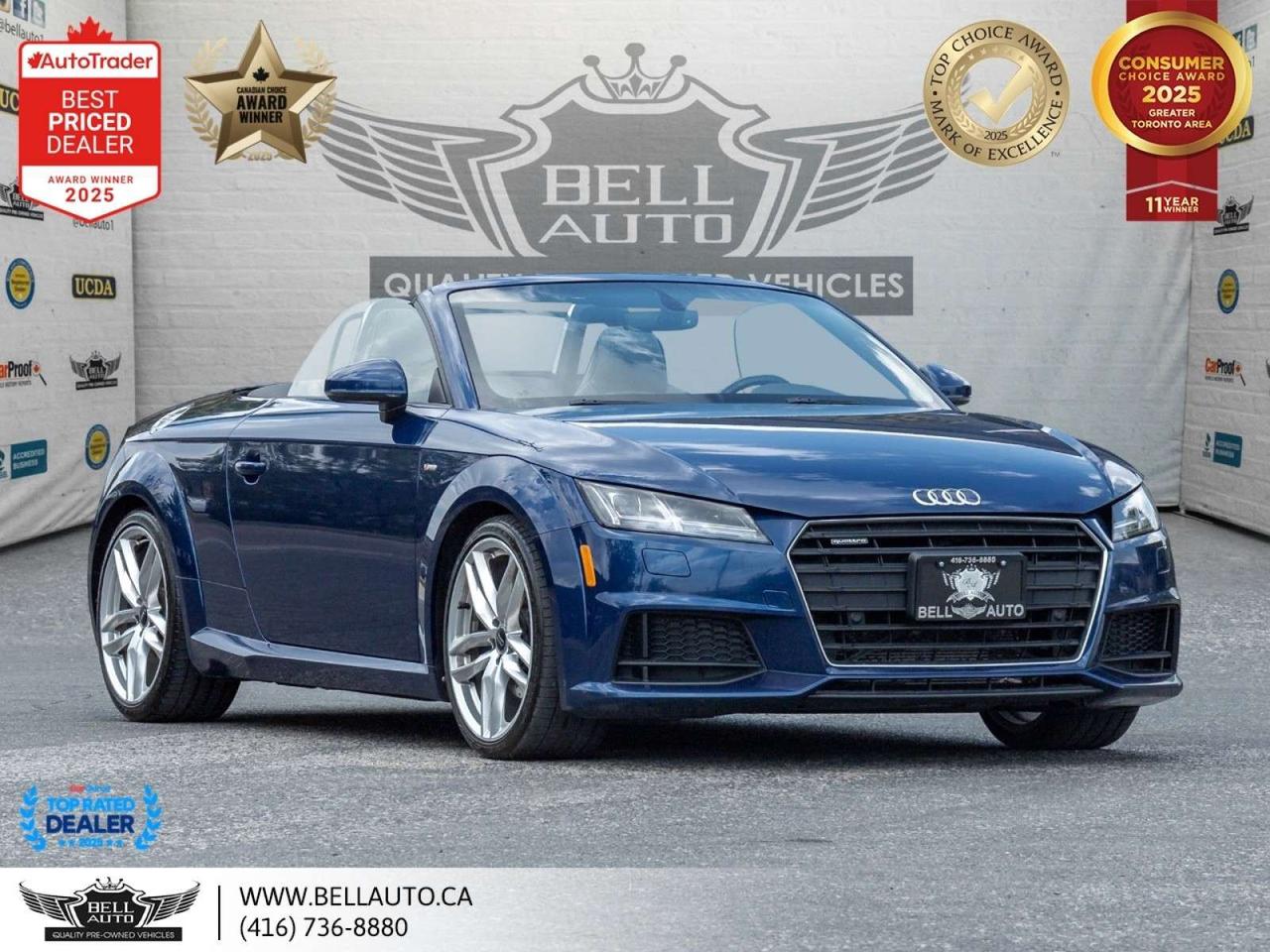 2016 Audi TT 2.0T   CONVERTIBLE   S-LINE   NAVI   B.CAM   NOACCIDENT Photo