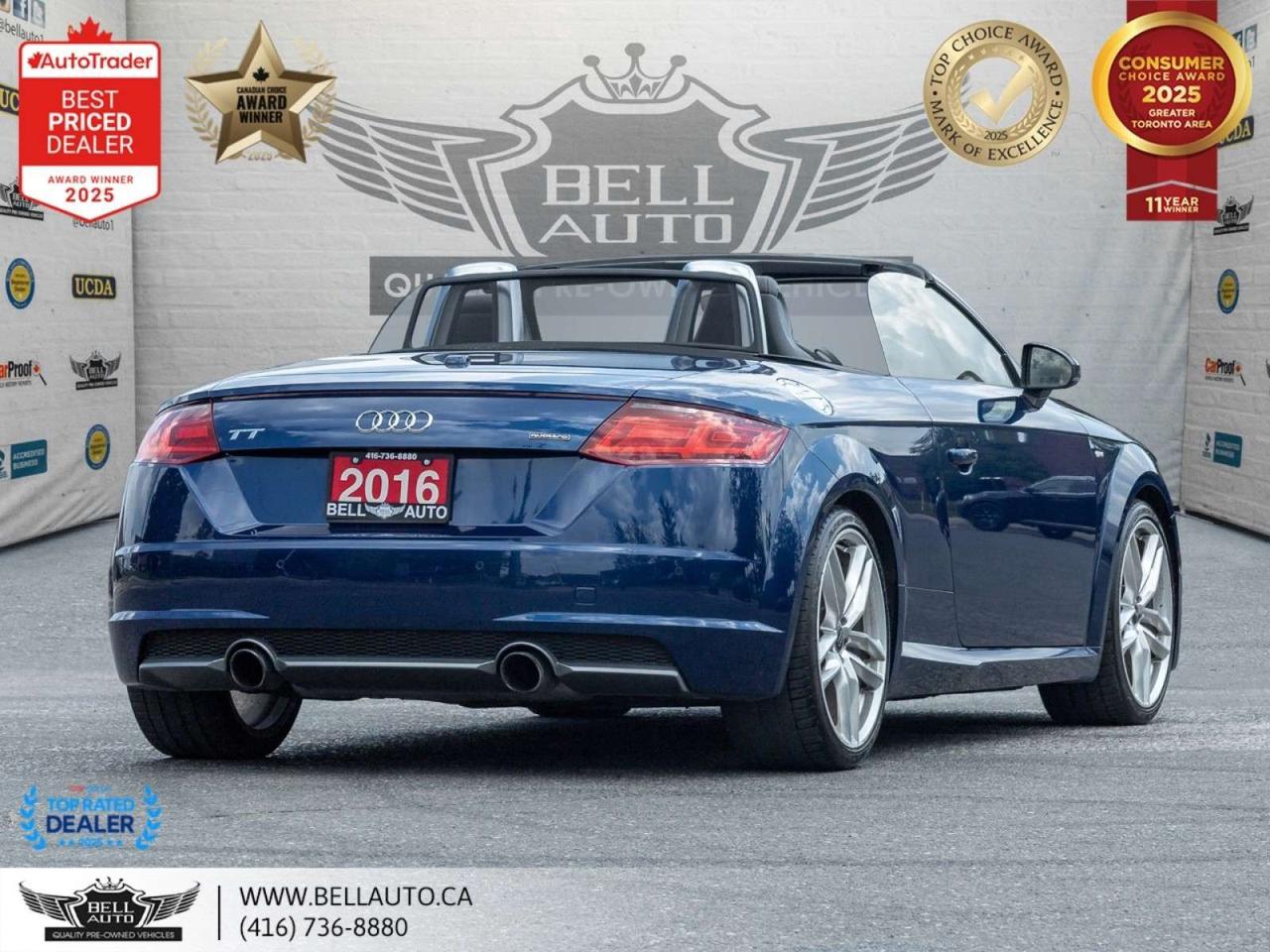 2016 Audi TT 2.0T   CONVERTIBLE   S-LINE   NAVI   B.CAM   NOACCIDENT Photo