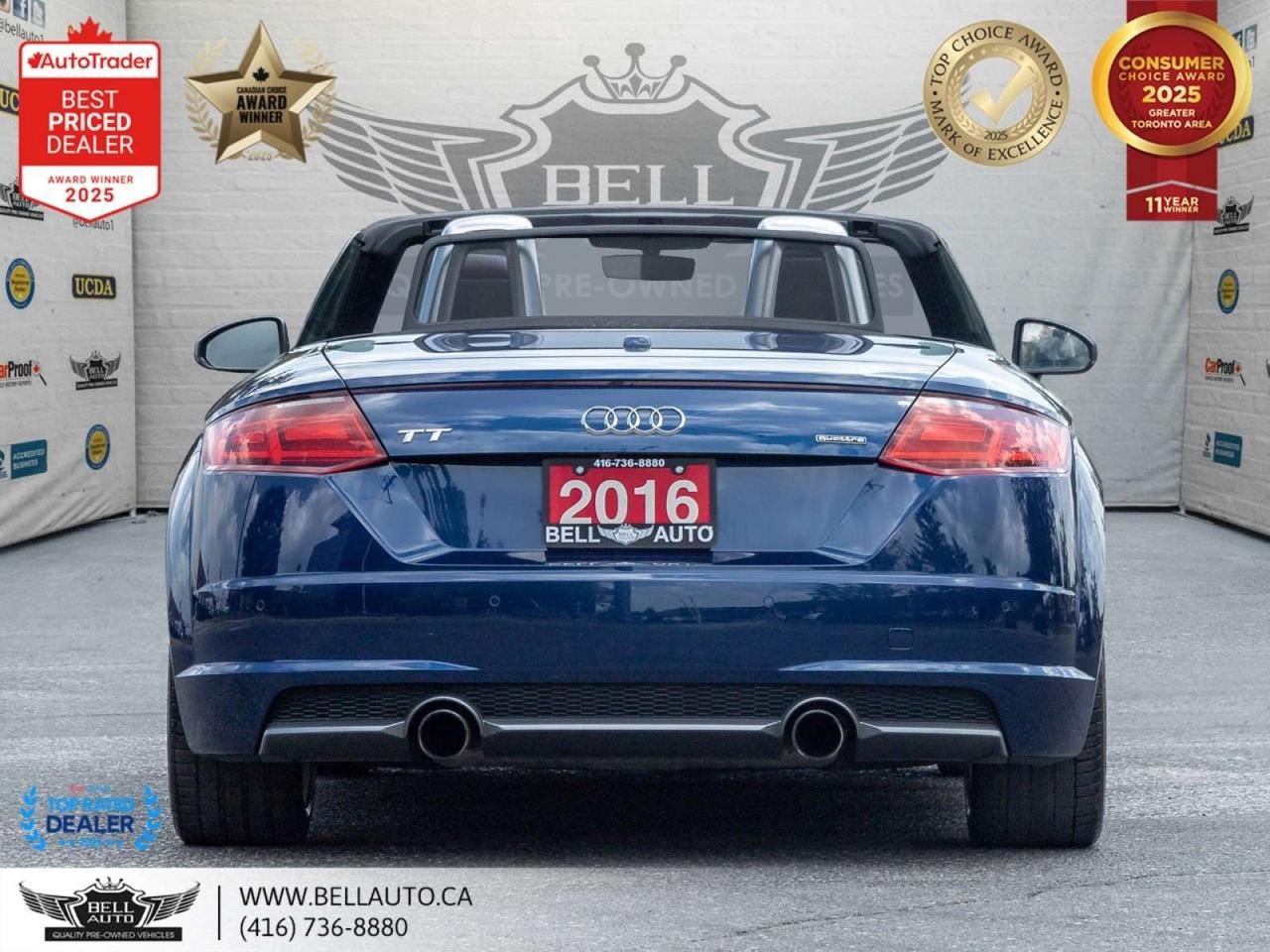 2016 Audi TT 2.0T   CONVERTIBLE   S-LINE   NAVI   B.CAM   NOACCIDENT Photo
