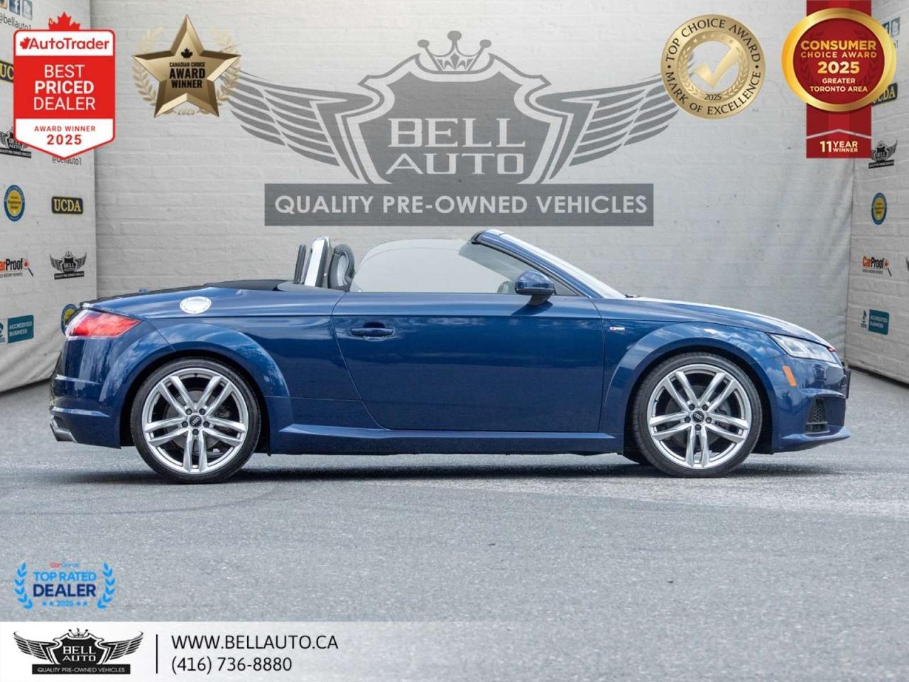 2016 Audi TT 2.0T   CONVERTIBLE   S-LINE   NAVI   B.CAM   NOACCIDENT Photo