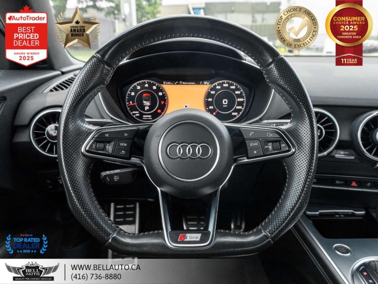 2016 Audi TT 2.0T   CONVERTIBLE   S-LINE   NAVI   B.CAM   NOACCIDENT Photo