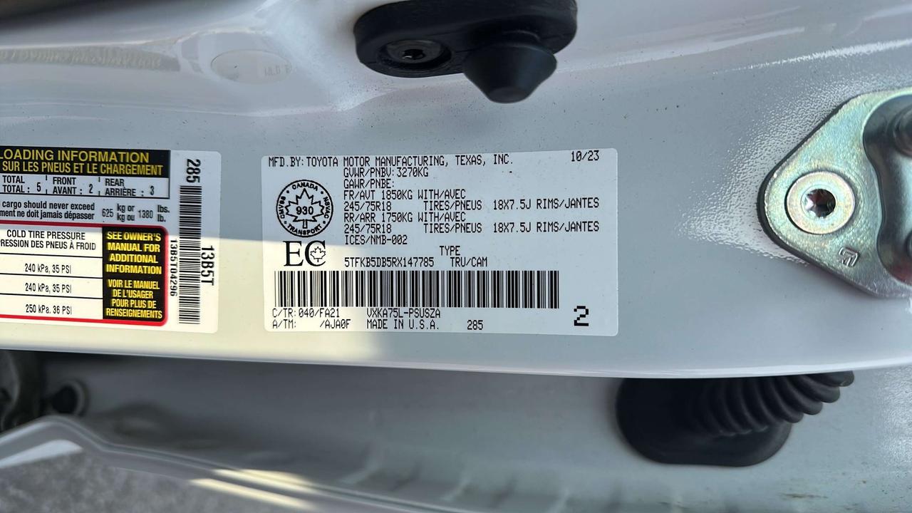 2024 Toyota Tundra SR Photo