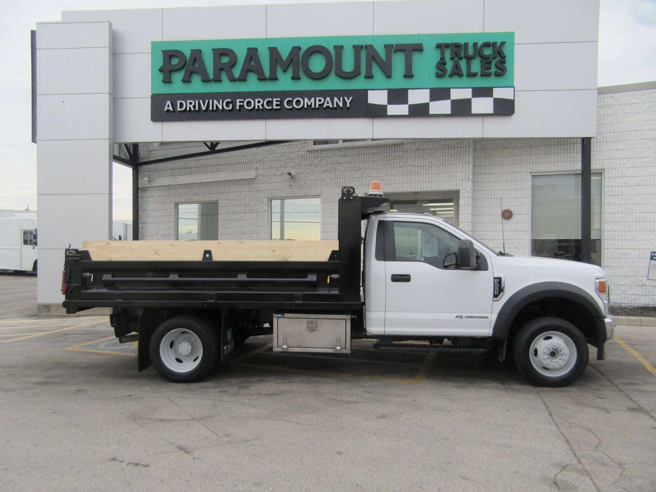2022 Ford F-550 4X4 DIESEL 12FT STEEL DUMP BOX Photo5