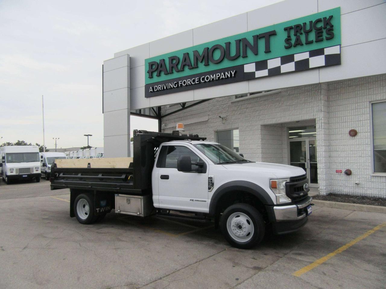 2022 Ford F-550 4X4 DIESEL 12FT STEEL DUMP BOX Photo