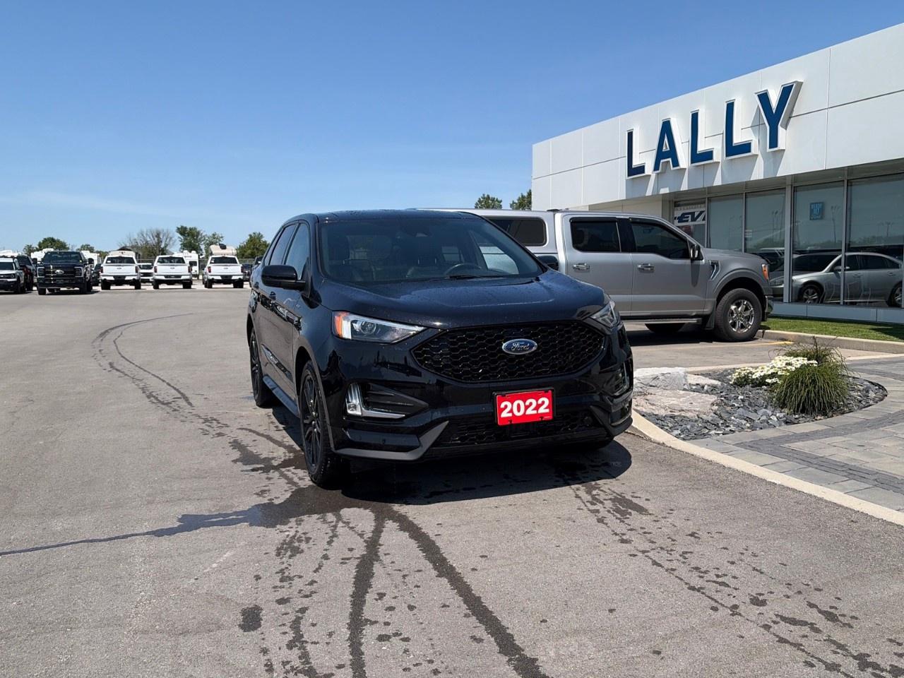 <p>The <strong>2022 Ford Edge ST-Line</strong> is a stylish midsize SUV that combines sporty ST-inspired design with everyday practicality. Powered by a <strong>2.0-litre turbocharged EcoBoost four-cylinder engine</strong> producing <strong>250 horsepower</strong>, it is paired with an <strong>8-speed automatic transmission</strong> and standard <strong>all-wheel drive</strong> for confident performance in all weather conditions. The ST-Line features unique black exterior accents, sport-inspired interior trim, a <strong>12-inch SYNC 4A touchscreen</strong> with Apple CarPlay and Android Auto, heated front seats, and Ford Co-Pilot360 safety technologies, making it a comfortable, well-equipped, and versatile choice for families and commuters alike.</p>