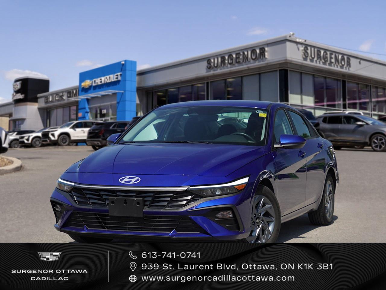 <p>The 2025 Hyundai Elantra Preferred IVT in a sophisticated, modern design offers a smooth front-wheel-drive experience that's perfect for city and highway driving. With its aerodynamic sedan body, this vehicle is not only striking but also efficient.</p><p>Step inside to discover a well-appointed interior featuring air conditioning, heated seats, and a leather steering wheel for added luxury and comfort. Its alloy wheels and stylish silhouette make it a standout on the road.</p><p>Equipped with advanced technology such as a backup camera, Bluetooth connection, and smart device integration, the Elantra ensures you stay connected and safe. Safety is paramount with features like brake assist, lane assist, and heated mirrors for all-weather visibility.</p><p>This Hyundai Elantra is ideal for commuters and families who value comfort, style, and innovative technology. Contact Surgenor Chevrolet Buick GMC Cadillac today to learn more about how this vehicle can fit your lifestyle.</p>