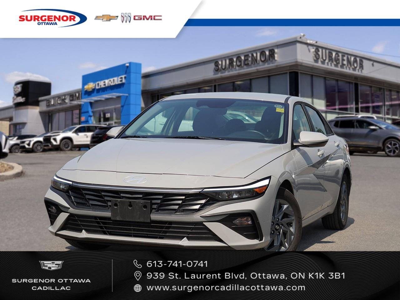 Used 2025 Hyundai Elantra Preferred IVT for sale in Ottawa, ON