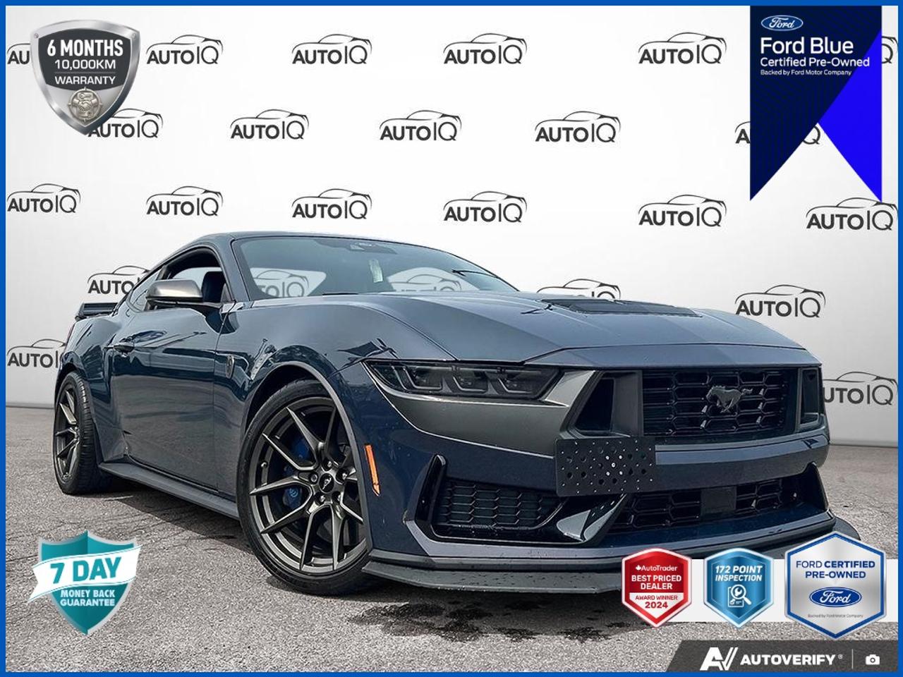<p> </p>

<h4>FORD BLUE CERTIFIED PRE-OWNED</h4>

<p><strong>Special Financing Available:</strong> Take advantage of exclusive low finance rates OAC*, significantly lower than standard pre-owned rates!</p>

<p>Backed by the stringent Ford Blue Advantage standards, which include a thorough inspection and reconditioning process by factory-trained technicians. Plus, this vehicle includes our exclusive <strong>AutoIQ Platinum Standard</strong></p>

<p>
<strong>Ford Blue Certified Benefits include:</strong><br>
- 172-Point inspection by Ford factory-trained technicians<br>
- 6-month / 10,000-kilometre* Extended Service Plan **<br>
- 10,000 Ford Rewards Points (Can be used toward scheduled maintenance visits or other rewards**)<br>
- 24-hour Roadside Assistance<br>
- Complimentary CARFAX Vehicle History Report<br>
- Complimentary full tank of fuel
</p>

<p>
<strong>AutoIQ Platinum Standard:</strong><br>
- 36-point Provincial Safety Inspection<br>
- Warranty: 90-days or 5,000 KM on inspected mechanical items, factory extended options eligible for warranty up to 200,000 KM<br>
- 3X Provincial safety standard for tire tread depth<br>
- 3X Provincial safety standard for brake pad thickness<br>
- 7 Day Money Back Guarantee***<br>
- Market Value Report provided<br>
- Guaranteed 2 keys/key fobs and door code (if equipped)<br>
- Equipped vehicles include a complimentary 3 month Sirius satellite radio subscription!<br>
- Complimentary full interior detailing and carpet shampoo<br>
- Paintless dent repair and/or touch-ups for applicable body panels<br>
- Vehicle scanned for open recall notifications from manufacturer
</p>

<p>SPECIAL NOTE: This vehicle is reserved for AutoIQs retail customers only. Please, no dealer calls. Errors & omissions excepted.</p>

<p>
As-traded, specialty or high-performance vehicles are excluded from the 7-Day Money Back Guarantee Program (including, but not limited to Ford Shelby, Ford Mustang GT, Ford Raptor, Chevrolet Corvette, Camaro 2SS, Camaro ZL1, V-Series Cadillac, Dodge/Jeep SRT, Hyundai N Line, all electric models)
</p>