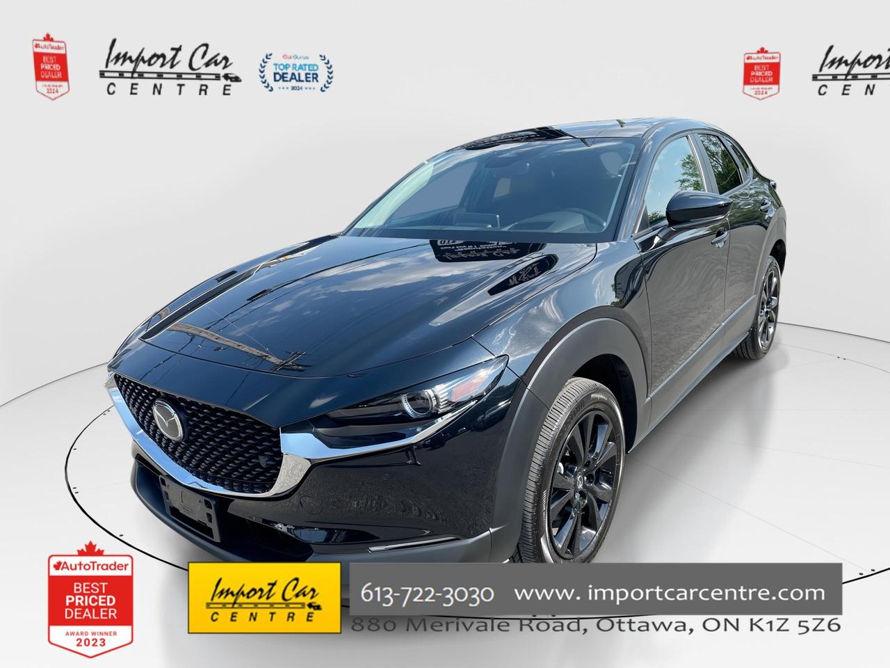 Used 2026 Mazda CX-30 GT LIKE NEW, ONLY 6,000KMS!!  LEATHER, ROOF, NAVI, for sale in Ottawa, ON