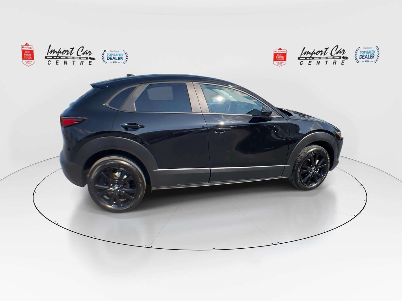 2026 Mazda CX-30 GT LIKE NEW, ONLY 6,000KMS!!  LEATHER, ROOF, NAVI, HTD.SEATS, BK. CAM, ALLOYS Photo