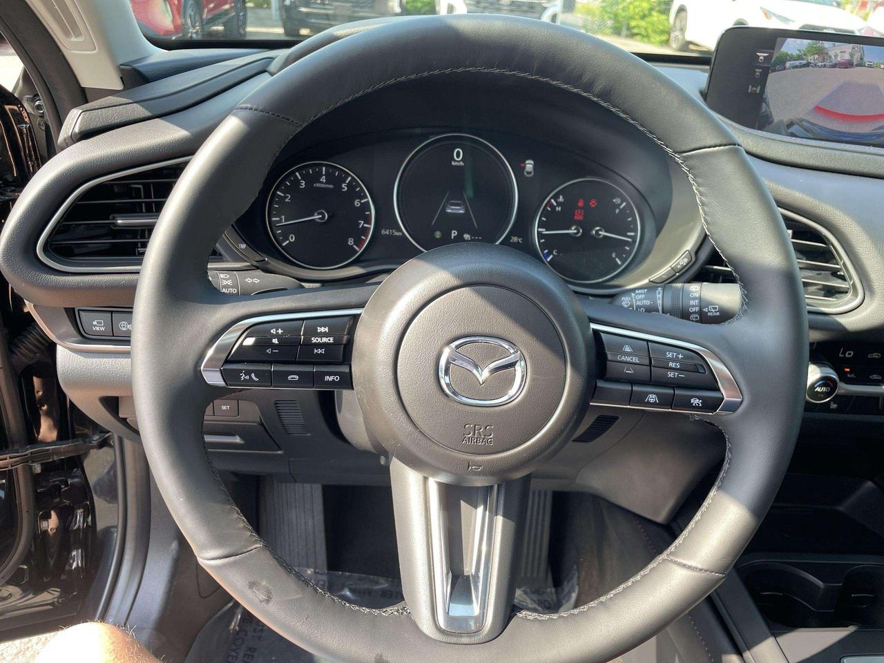 2026 Mazda CX-30 GT LIKE NEW, ONLY 6,000KMS!!  LEATHER, ROOF, NAVI, HTD.SEATS, BK. CAM, ALLOYS Photo