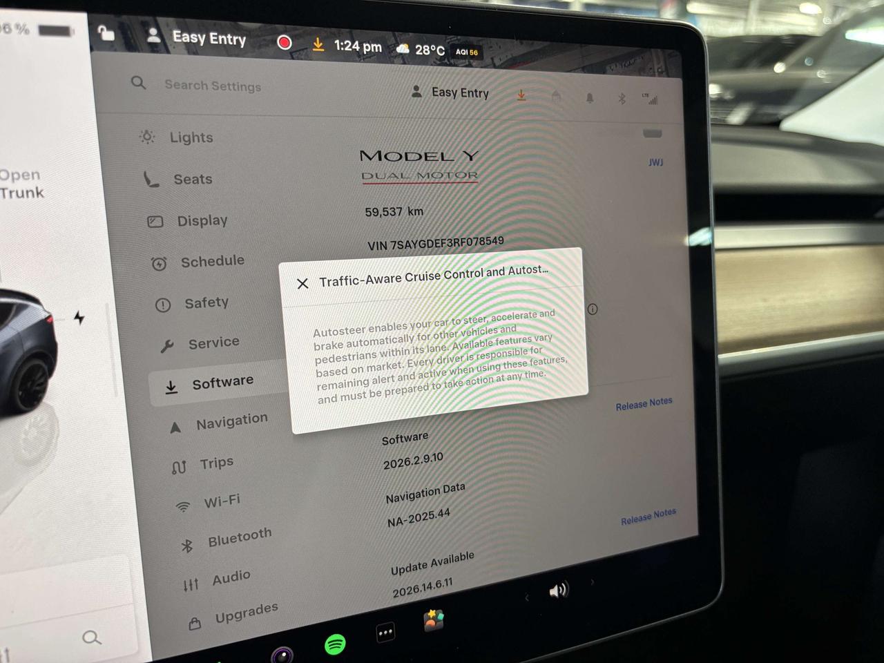 2024 Tesla Model Y Performance AWD|AUTOSTEER|UBERTURBINE|WOOD|BIODEF| Photo